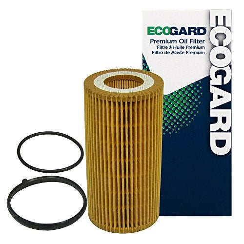 ECOGARD فلتر زيت المحرك ECOGARD X5581 الممتاز لزيت المحرك التقليدي يناسب فولكس فاجن جيتا 2.5L 2005-2014، بيتل 2.5L 2006-2014، باسات 2.5L 2012-2014، باسات 2.0L 2006-2008، رابيت 2.5L 2006-2009 - Image 1