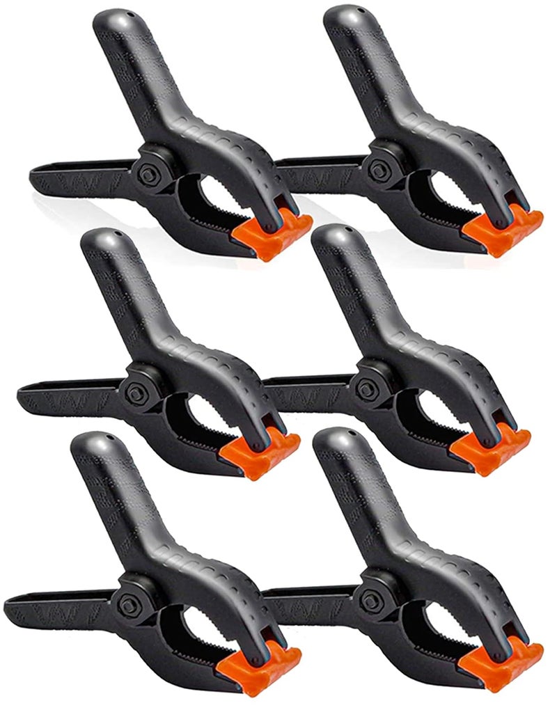 SUBTON BASICS Photography Clips Background Stand Clamps For Photo Studio Light Photography (6 Pieces) - Image 1