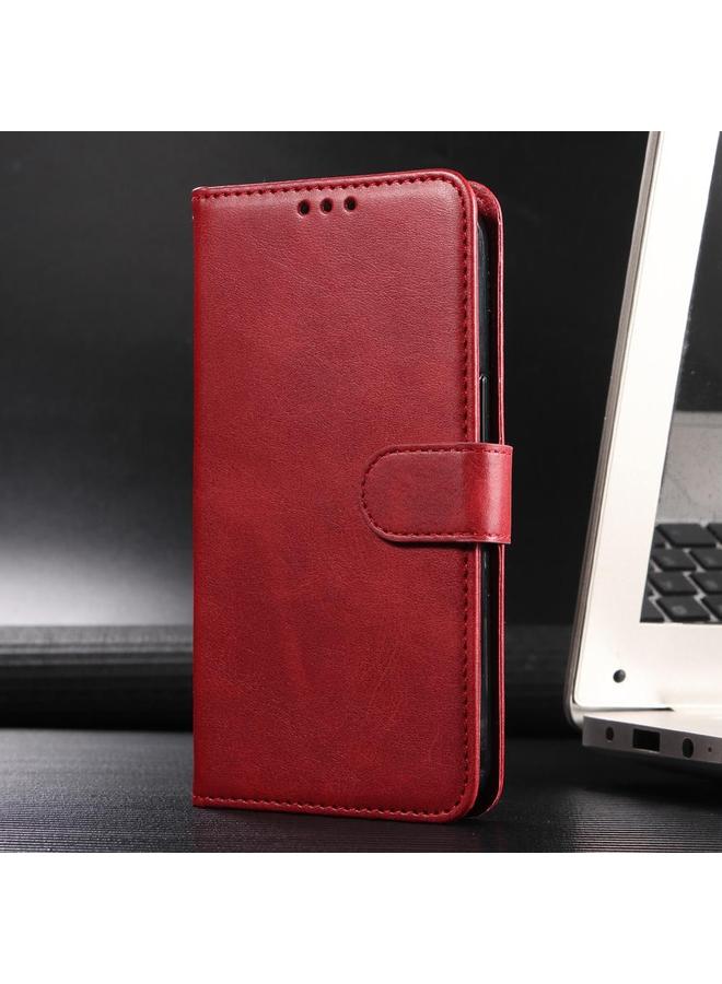 S-TOP Case For Motorola Moto G35 Classic Calf Texture Flip Leather Phone Case - Image 2