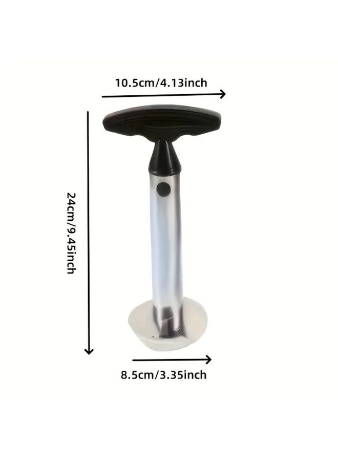 Stainless Steel Pineapple Core Remover and Slicer Ergonomic Fruit Tool - Image 3