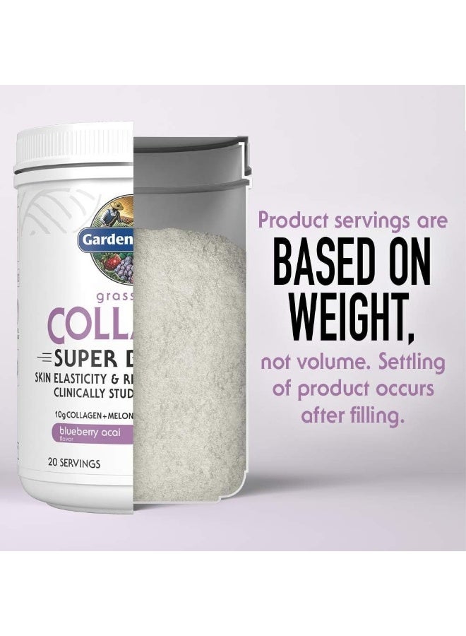 Garden of Life Grass Fed Super Beauty Collagen Blueberry Acai Flavor 270 Grams - Image 2