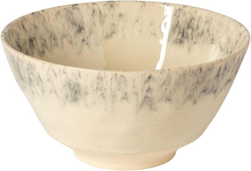 Costa Nova Ceramic Stoneware Serving Bowl  Madeira Collection Cream  Microwave  Dishwasher Safe Dinnerware  Food Safe Glazing  Restaurant Quality Tableware - Image 1