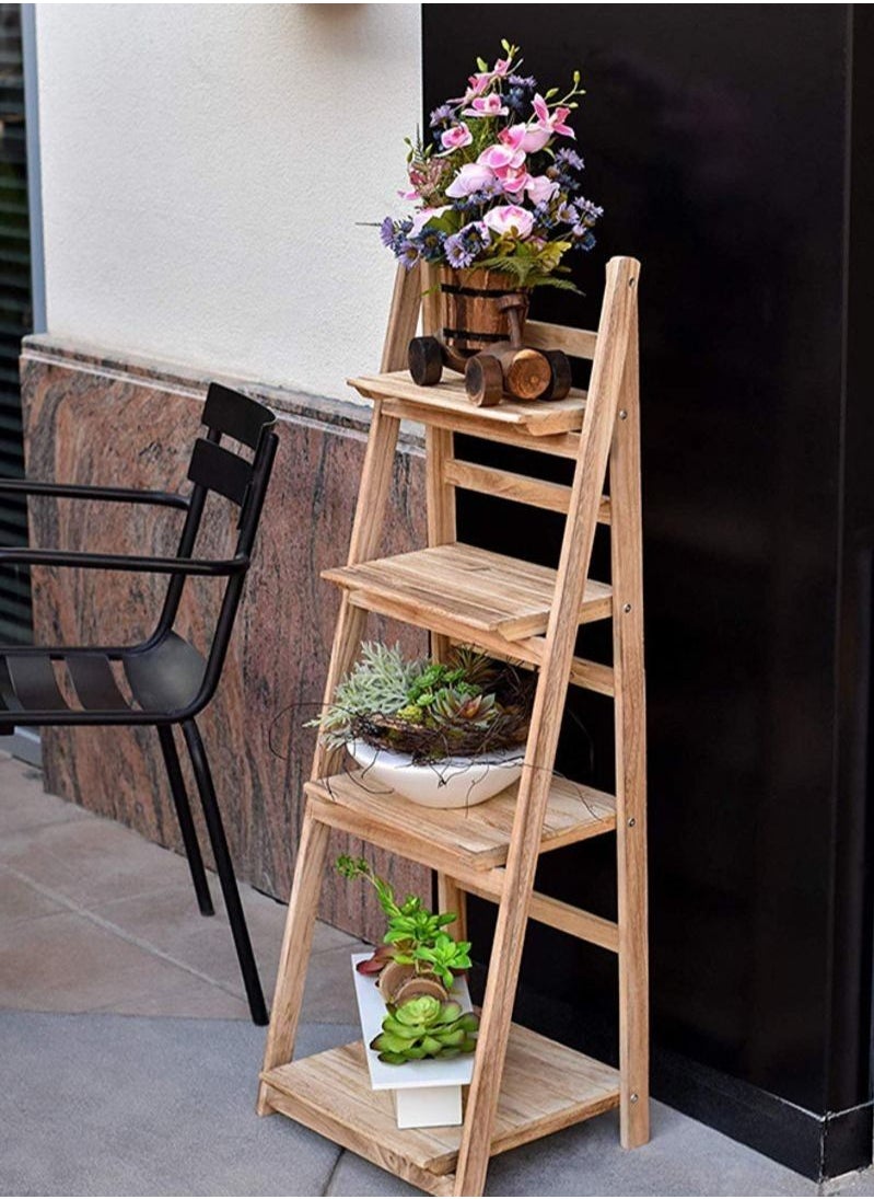fashionhome 3-Tier Foldable Flower Pot Rack Stand  - Image 2