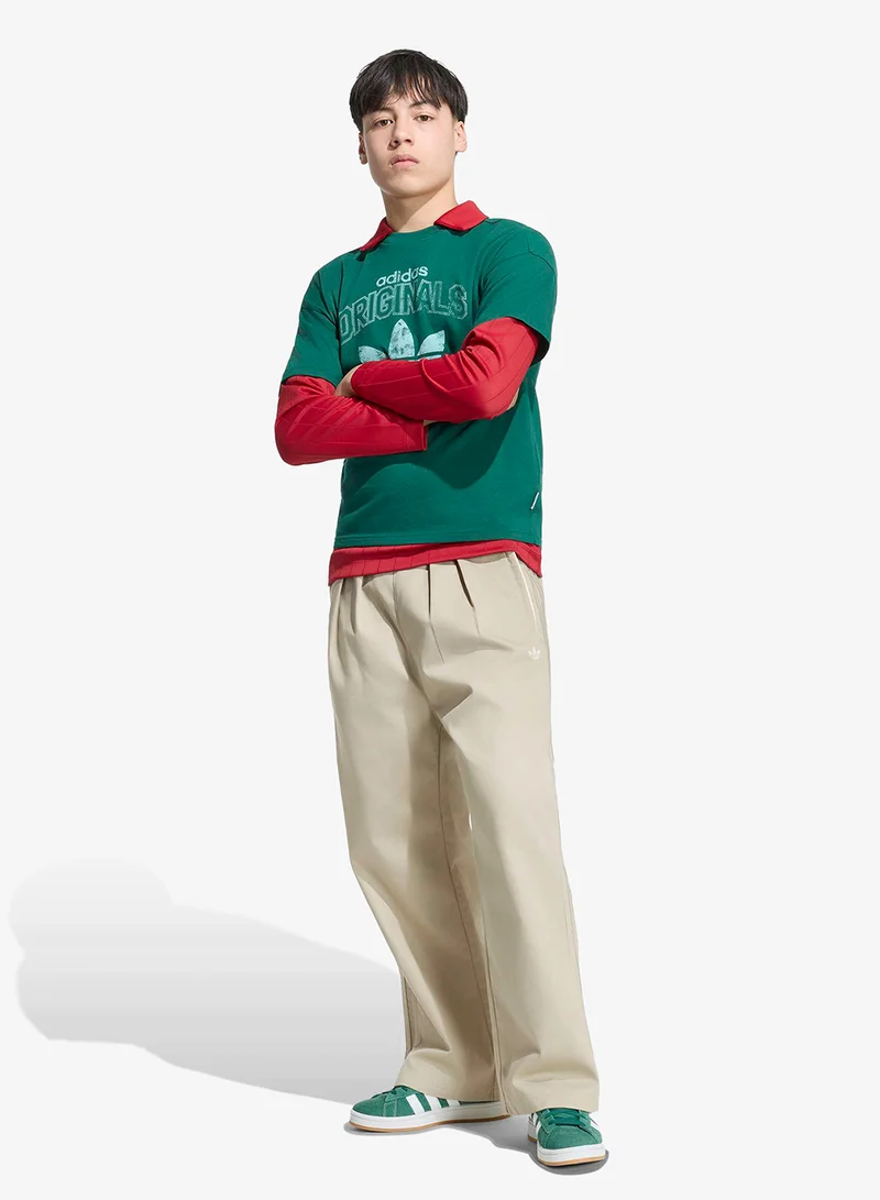 Adidas Originals CGREEN Youth Loose Batwing T-Shirt  | Best Price UAE