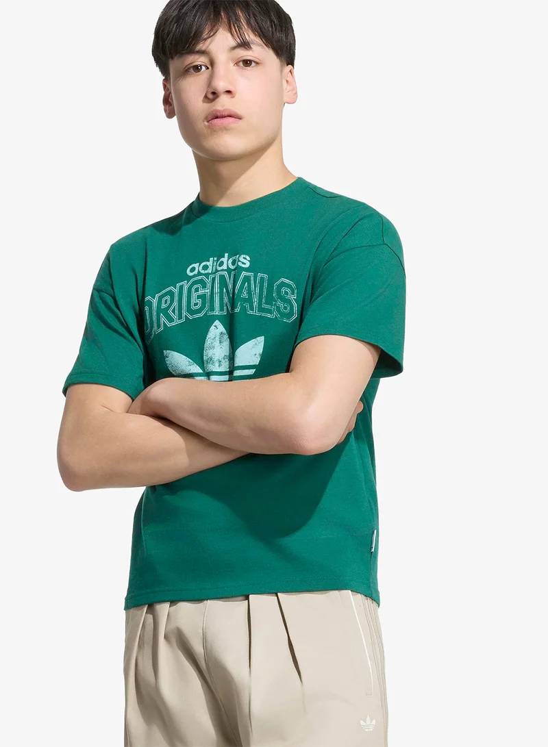 Adidas Originals CGREEN Youth Loose Batwing T-Shirt  | Best Price UAE