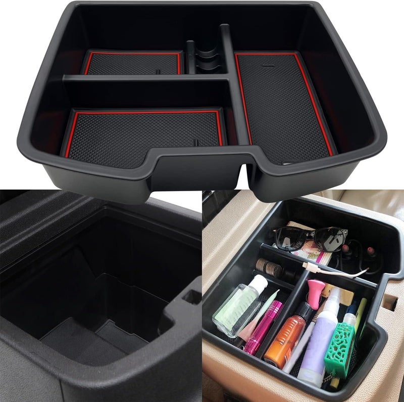 JOJOMARK Center Console Organizer Tray Compatible with 2007-2014 GMC Sierra Chevy Silverado Tahoe Yukon Suburban - Accessories Replaces 19166288 - Image 1