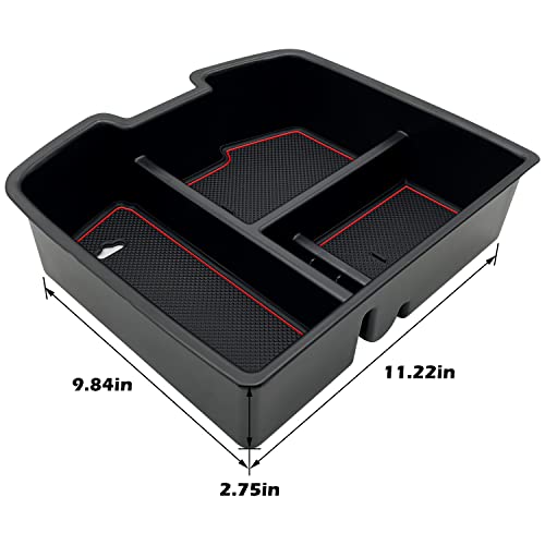 JOJOMARK Center Console Organizer Tray Compatible with 2007-2014 GMC Sierra Chevy Silverado Tahoe Yukon Suburban - Accessories Replaces 19166288 - Image 4