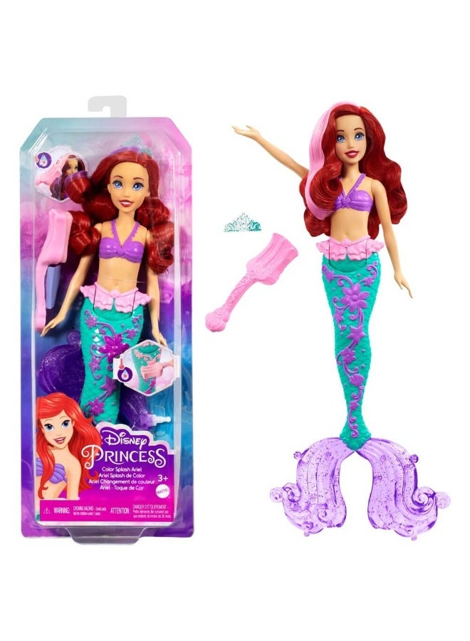 Disney Princess Disney Princess Ariel Mermaid ColorSplashDoll - Image 3