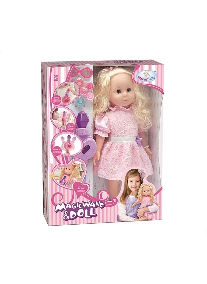 Warm Baby Doll and Magic Wand - Pink - pzsku/Z13D6B4638B8ADBD1330DZ/45/_/1709128439/3f485643-d090-46b2-bf61-18fe8d29990b