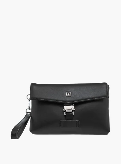 DUCHINI Solid Bag with Wristlet