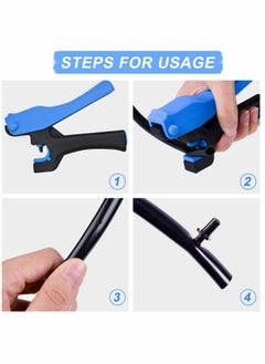 Y&D Drip Irrigation Hole Punch Tool Sets, 2-in-One Tube Outdoor Pipe Hand for 16/20mm PE Opening (Pro Sets)  - Image 3