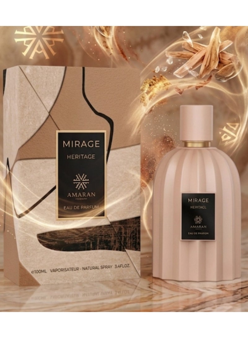 عماران عطر أماران ميراج هيريتدج أو دو بارفان 100 مل للرجال والنساء - Image 4