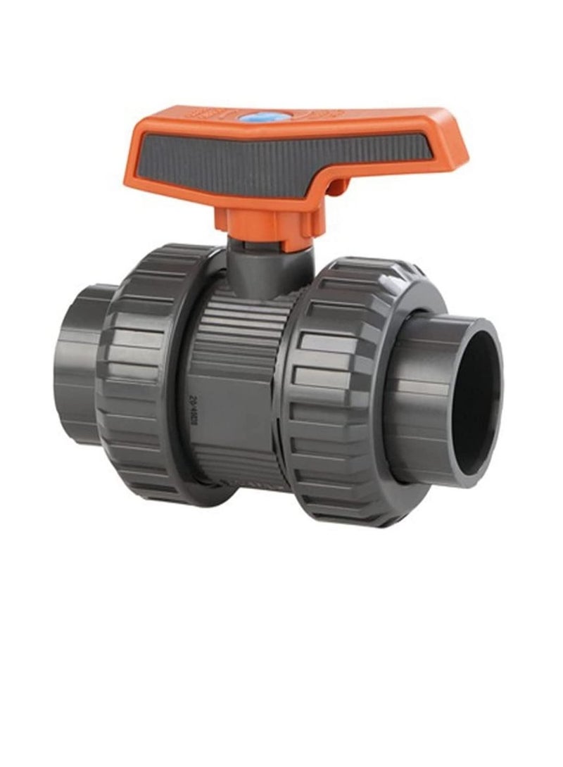 تجهيزات أنابيب إمدادات المياه الثقيلة من Cepex PVC لحمام السباحة والزراعة والري والسباكة التجارية (3/4 بوصة ، صمام كروي الاتحاد)  - Image 1