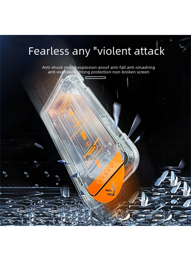 Tempered Glass Screen Protector For IPhone 15 Anti-spy IPhone 13 Privacy 14promax Explosion-proof Mobile Phone Film-Color:Anti-peep Explosion-proof [independent Packaging★automatic Positioning★generation Soft Shell]]-Size:iphone Xsmax
