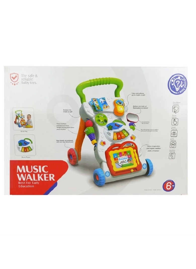 Pikkaboo - Pikkaboo Learn2Walk Musical Activity Walker - Image 1