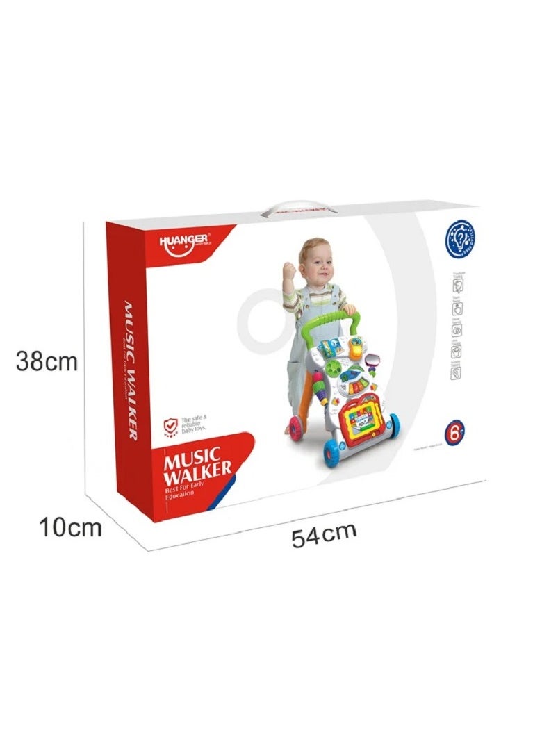 Pikkaboo - Pikkaboo Learn2Walk Musical Activity Walker - Image 1