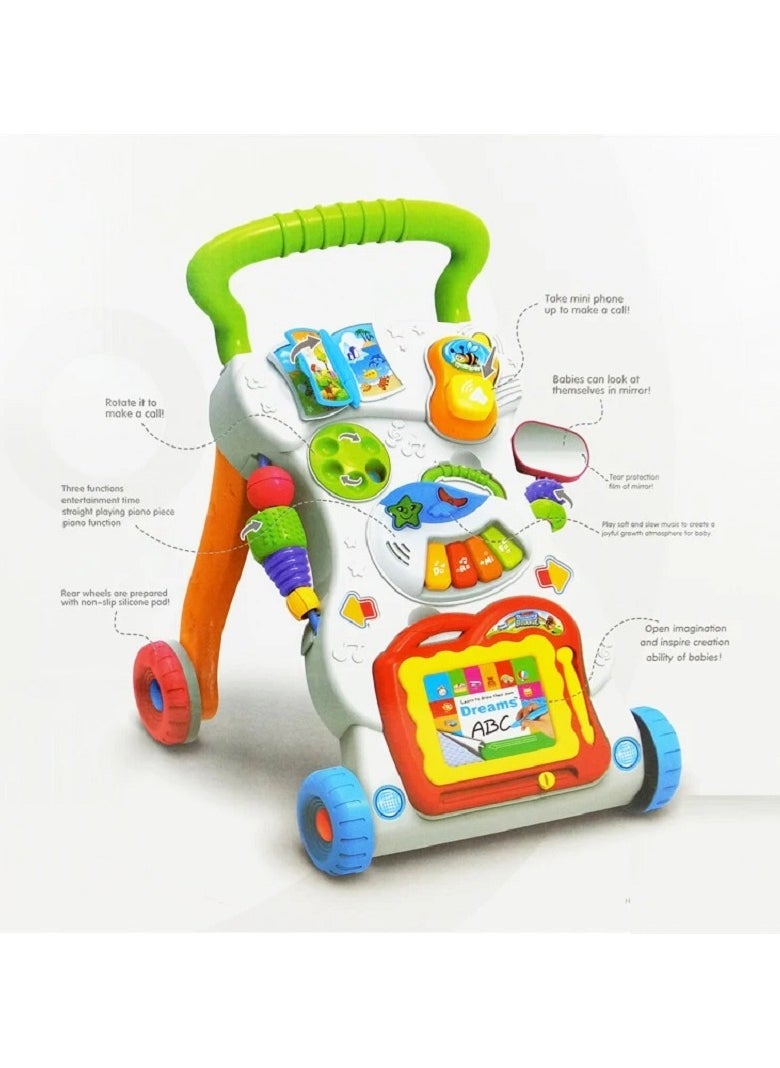 Pikkaboo - Pikkaboo Learn2Walk Musical Activity Walker - Image 1