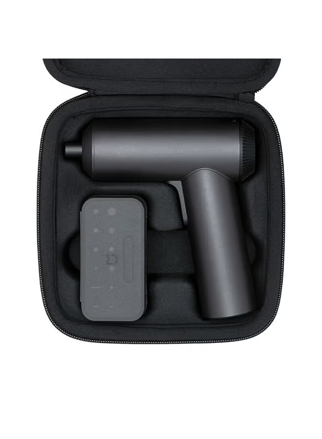 Xiaomi Xiao-mi Mijia Cordless Rechargeable Screwdriver Li-ion Electric Screwdriver with 12PCS S2 Screw Bits Black 16.5x16.5x6.0cm - Image 2