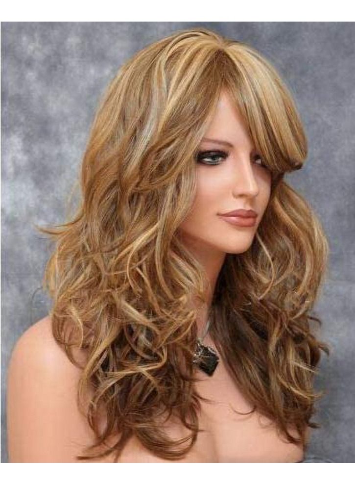 Estelle Fiber Heat Resistant Wig Nature looking Curl Body wave Straight long Short Blonde Big for Cosplay Daily Party Use Synthetic Hair Replacement Wig For Fashion Women - Image 4