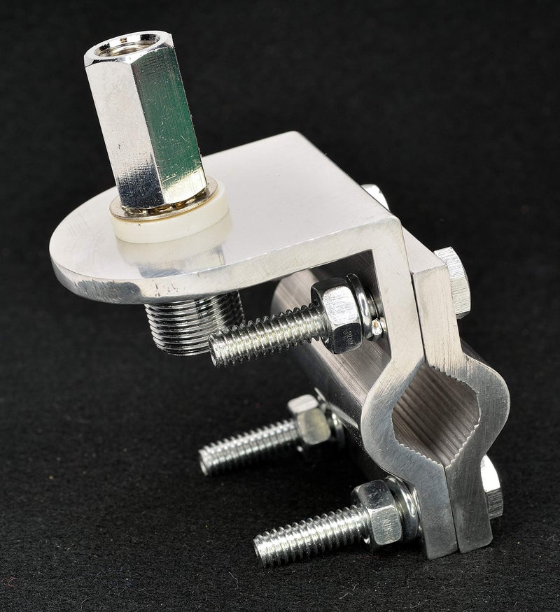 Workman Double Groove CB Radio Antenna Mount W SO239 Stud BRV1 - Image 2
