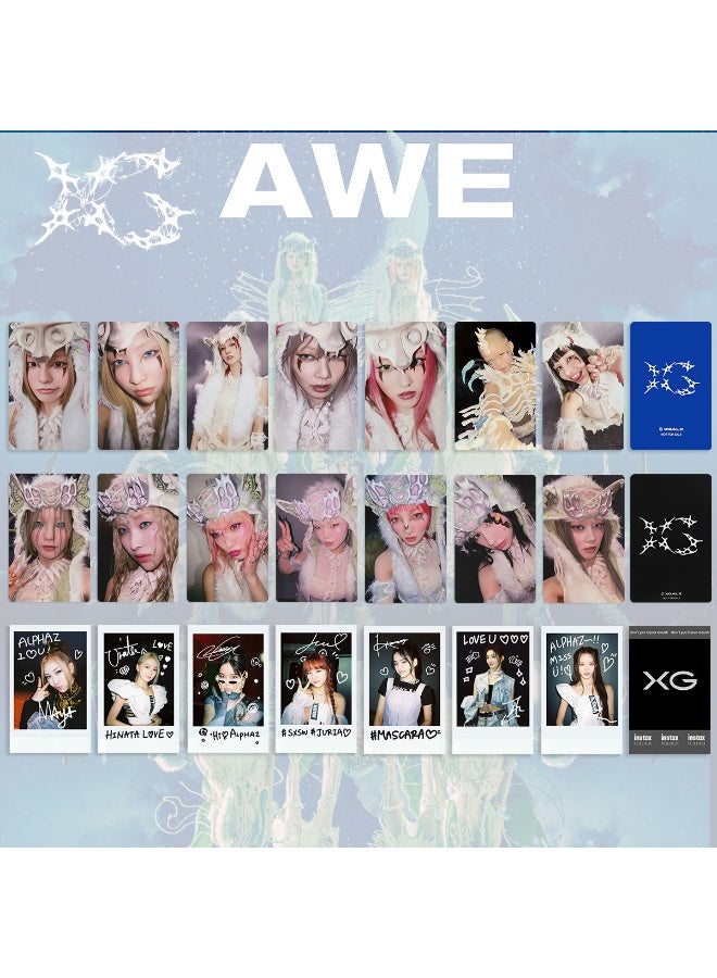 NIBEMINENT 7 Pcs Kpop XG AWE KTOWN4U Lomo Cards Card For Fans Collection Gifts - Image 2