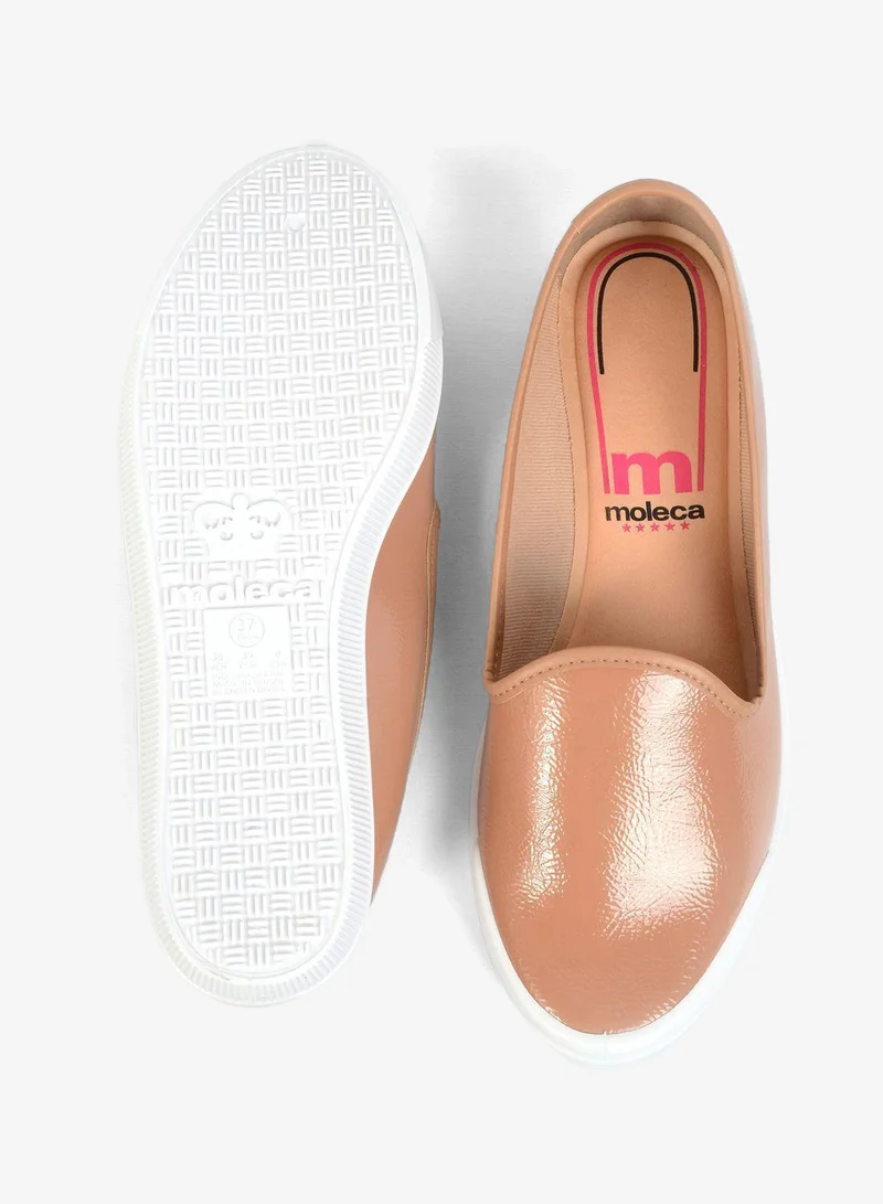 موليكا شباشب مسطحة مغلقة من الأمام