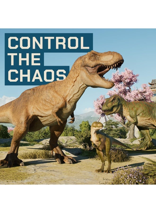 PlayStation Jurassic World Evolution 3 – Dinosaur Park Simulation Strategy Game – PS5 - Image 3