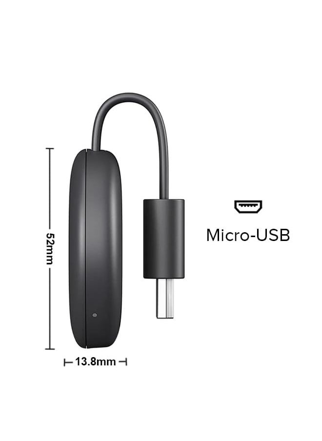 Generic - Chromecast 3rd Generation Media Streaming Device with USB C Type Cable for Wireless Streaming on TV - Image 1