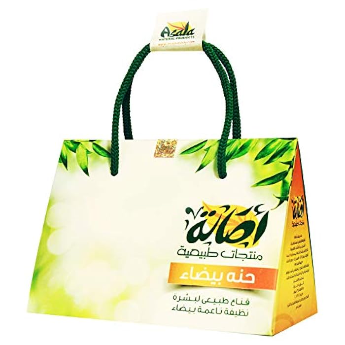 Asala white henna body mask powder for women size 150gm