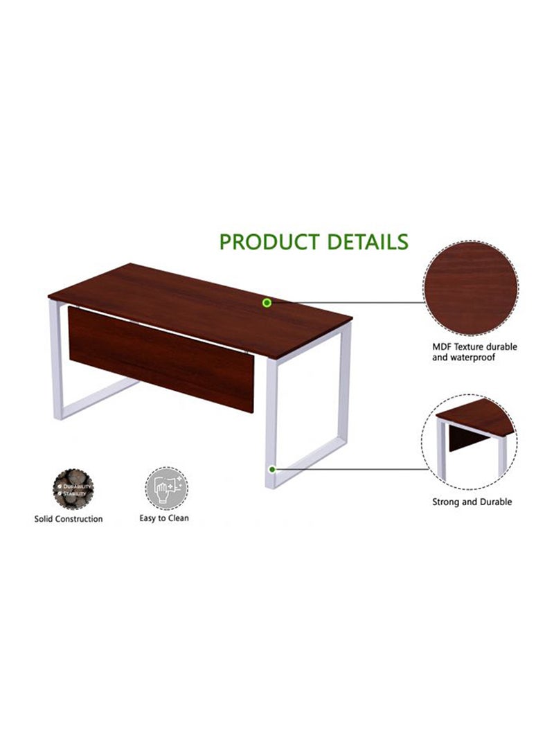 Mahmayi Mahmayi Vorm 136-14 12 Seater Apple Cherry U-Shaped Conference-Meeting Table  - Image 3