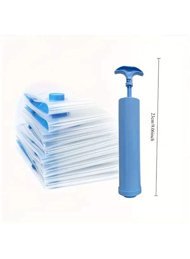 2 Extra Large Vacuum Storage Bags with Hand Pump Space Saving Clothes Bedding Organizer - Image 3