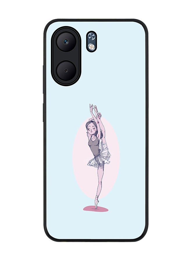 Stylizedd For Oppo A5x 5G / A5x 4G Case,Slim fit Camera Protection, Shockproof Thin Phone cover  - Flying Ballerina