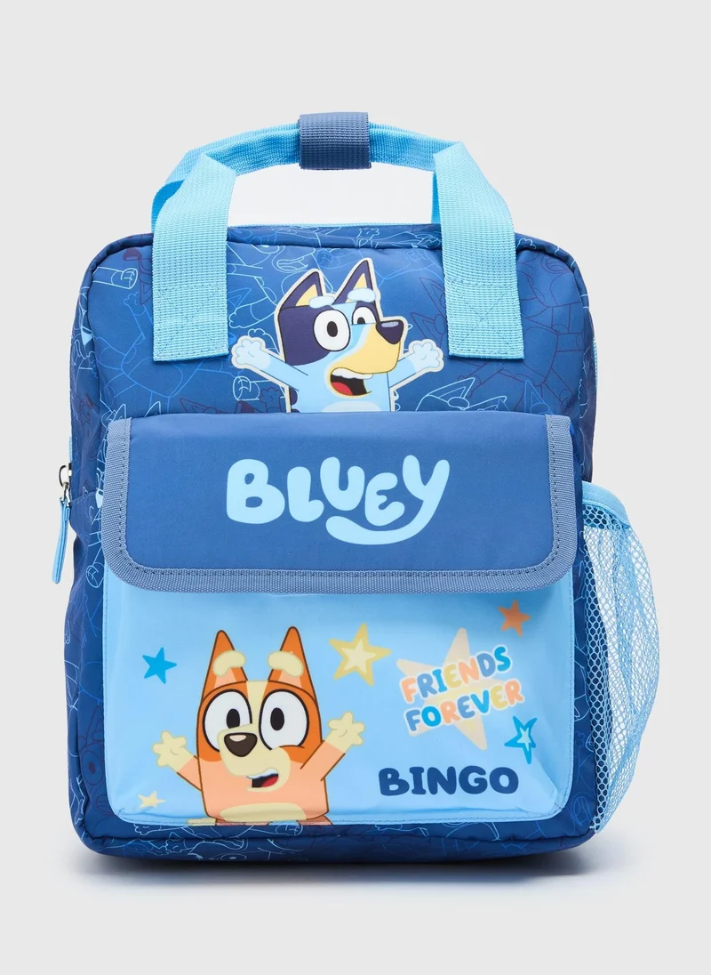 Matalan Bluey Kids Blue Backpack