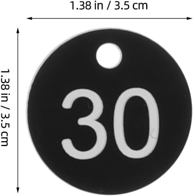 User friendly optimized build Homoyoyo 50pcs Numbered Key Tags with Engraved Plastic Labels, Round Hole Hanging Key Identification Tags for Cabinet Coding and Bag Sorting in Office, Home, and Camping Use Cross-location transit friendly build Safe silicone build Temp resistant Gulf climate fit Repeated detach compatible build Global assemble options Main road full logistics cover Classified organized storage All climate suitability Yearly optimized delivery route Working day delivery service Global upgraded practical design Assorted natural tone picks All condition resistant crafted quality Updated modern design Classic modern blend design All choice modern design Budget friendly sizing alternatives Long use oriented quality Multi-purpose fine material Trendy natural tone options Ready varied options Organized shipment arrange Periodic stock arrangement - Image 2
