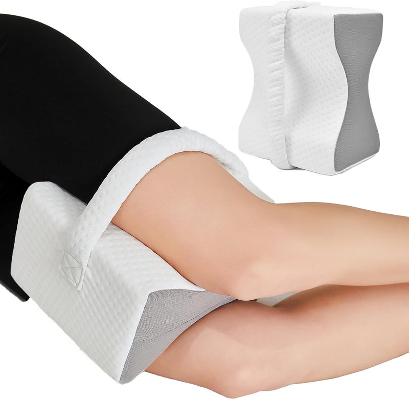 UJPFEO Knee Pillow for Side Sleepers, Leg Pillow Relief for Sciatica, Back, HIPS, Knees, Joints Between Legs Adults | Knee Surgery Gifts - Image 2