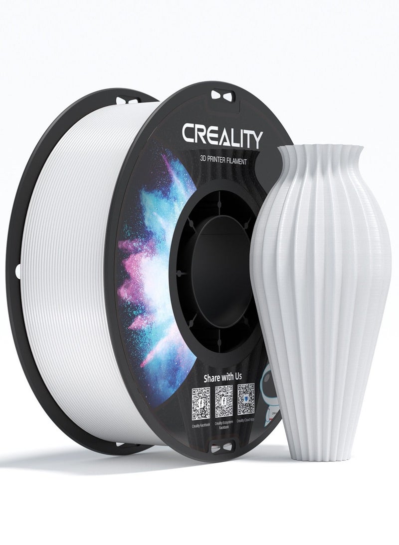 كريليتي 3D Creality PETG 3D Printer Filament 1.75mm Dual-Color Pack (Black & White 2x1KG), High Precision Strong Toughness, Odorless Better Flow Moistureproof 3D Printing Ender Filament Black & White - Image 3