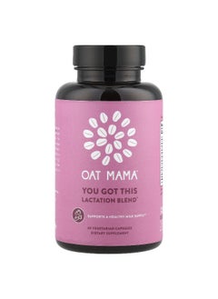 Oat Mama Oat Mama, You Got This, Lactation Blend, 60 Vegetarian Capsules  - Image 1