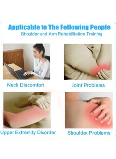 HaLunhi Shoulder Joint Rehabilitation Training,Shoulder Pulley Exercise Equipment for Physical Therapy Rehab Exerciser System for Hemiplegia Frozen Shoulder Stroke Recovery and Arm Rehabilitation  - Image 2