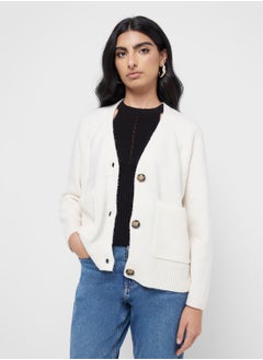 VERO MODA Knitted Pocket Detail Cardigan  - Image 1