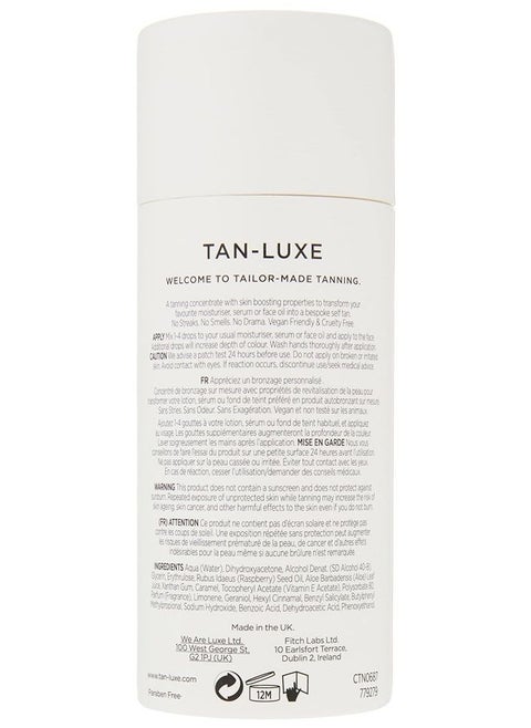 The Face - Illuminating Self-Tan Drops to Create Your Own Self Tanner, 30ml - Cruelty & Toxin Free - Light/Medium