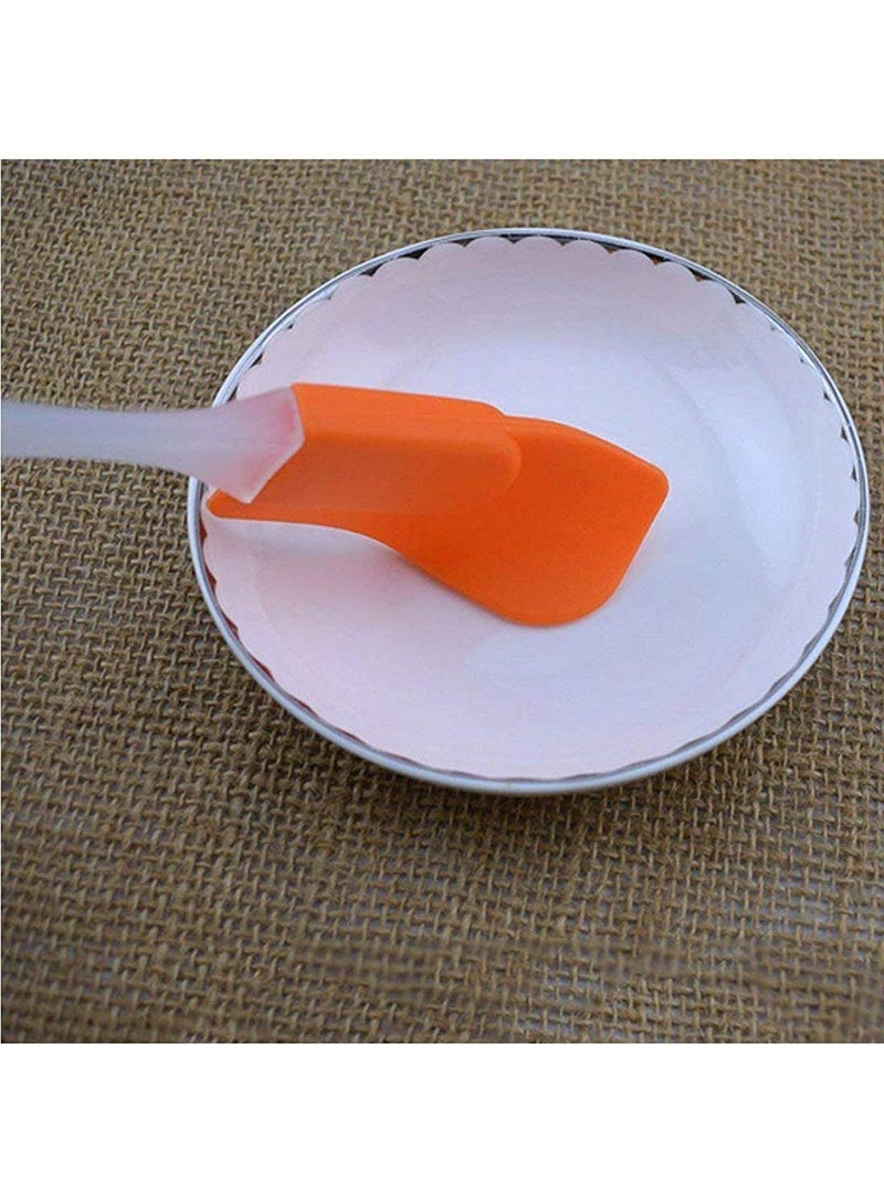 2V BROTHERS 2V BROTHERS Silicone Spatula and Pastry Brush Set Special for Cake Mixer Grilling Tandoor Cooking Baking Glazing BBQ Oil Brush for Cooking Silicon Oil Brush for Kitchen Use Set of 1  - Image 4