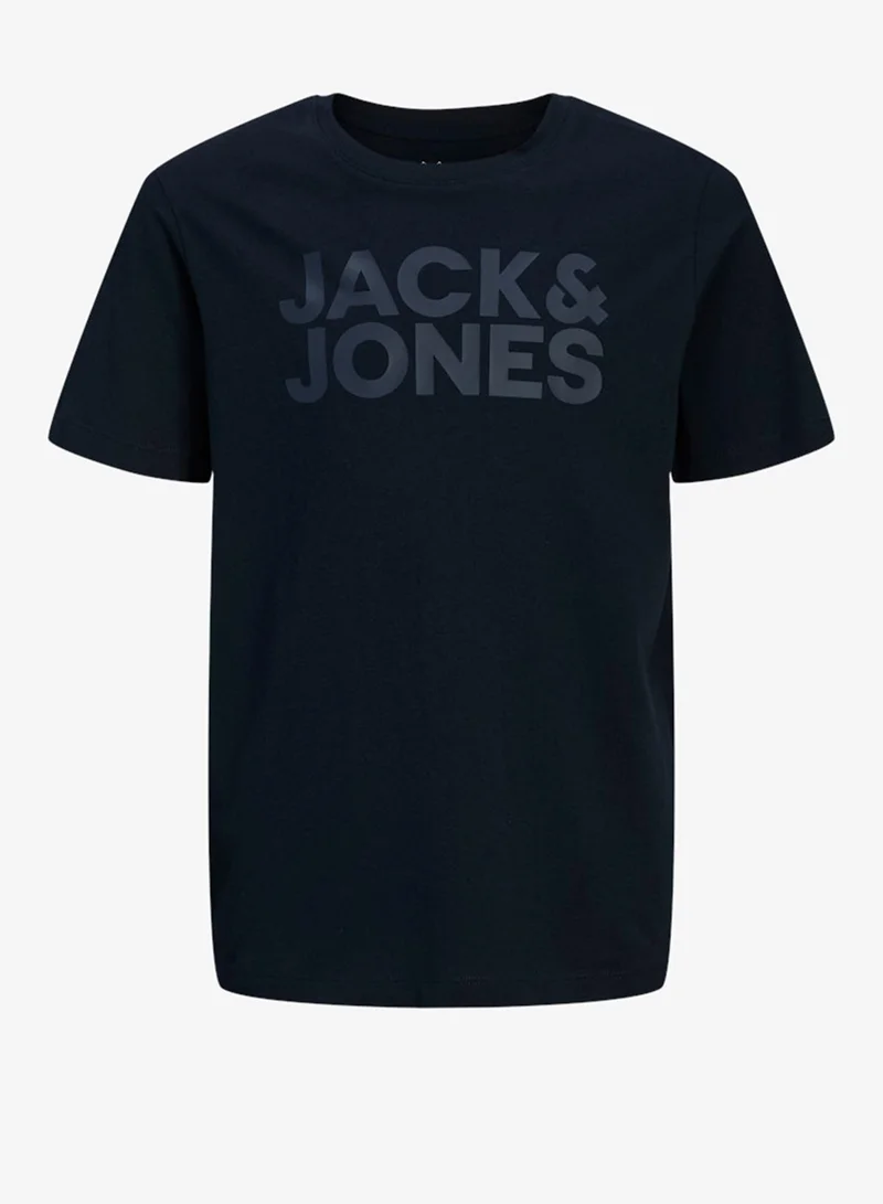 جاك وجونز جونيور تيشيرتات قطن برقبة دائرية للأطفال عبوة متعددة