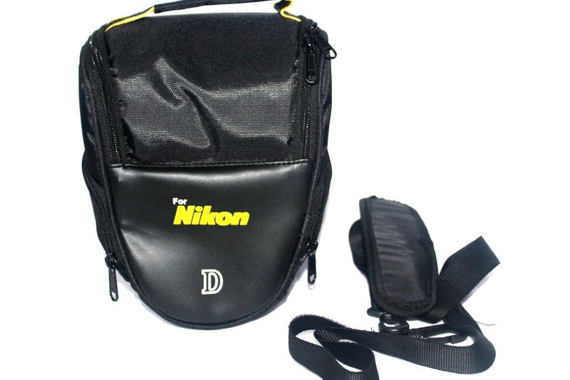 SHOPEE حقيبة سفر كتف كاميرا ماركة لكاميرات نيكون D70 وD80 وD90 وD3000 وD3200 وD40 وD5000 - Image 1
