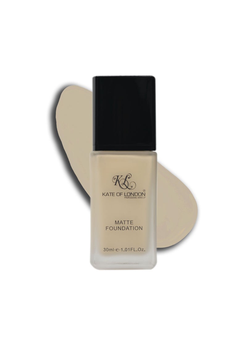 KATE OF LONDON كريم أساس غير لامع - Image 2