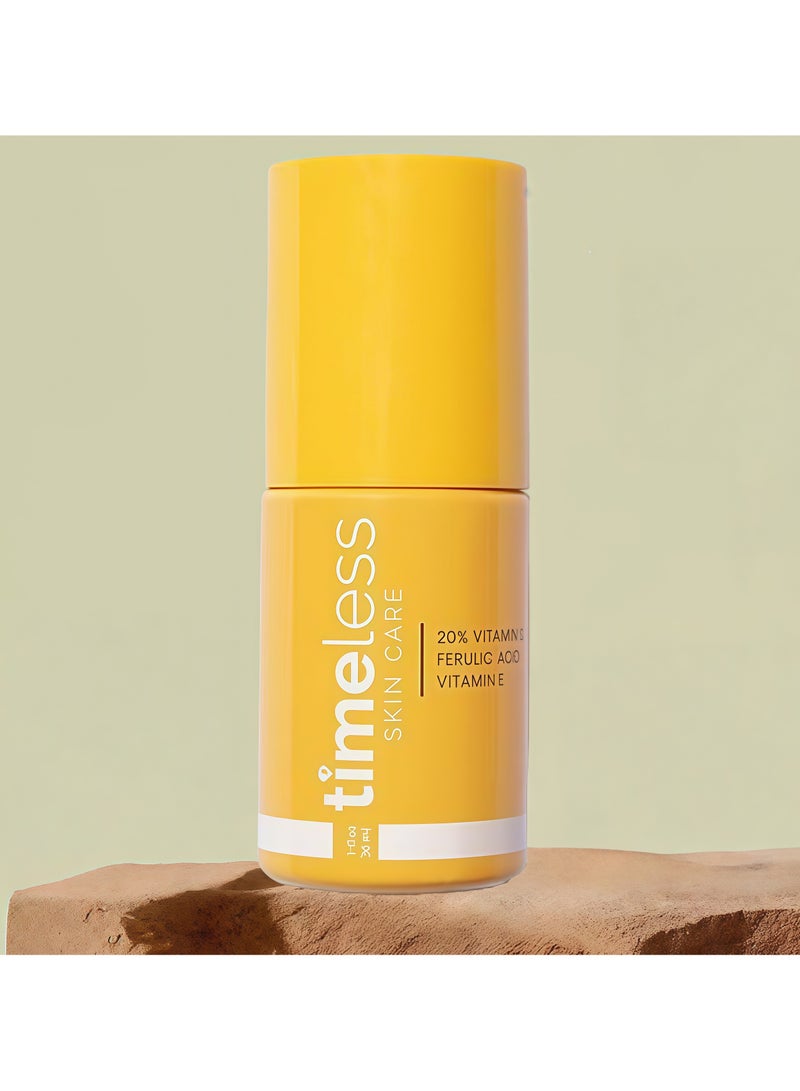 تايمليس مصل فيتامين C + E بحمض الفيروليك بنسبة 20%، 30 مل - Image 1