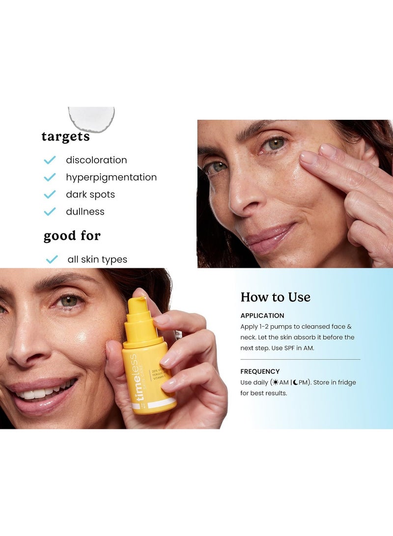 تايمليس مصل فيتامين C + E بحمض الفيروليك بنسبة 20%، 30 مل - Image 5