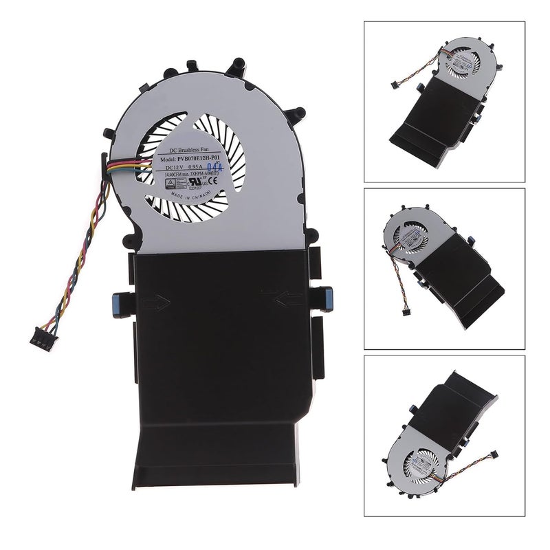 Replacement CPU Cooling Fan for Dell OptiPlex 7050 7060 7070 MFF DC12V 4Pin Laptop Radiator - Image 3
