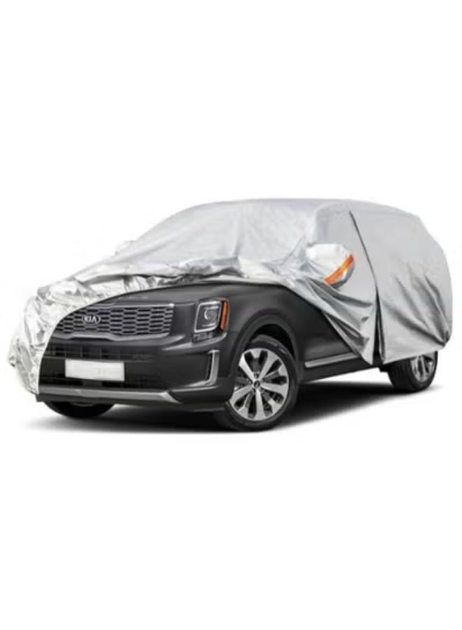 6 Layer Waterproof SUV Car Cover, All Weather Protection Against Sun Rain UV Dust Snow, Custom Fit Outdoor Full Cover, Dealer Warranty, 2-Year Warranty - Image 1