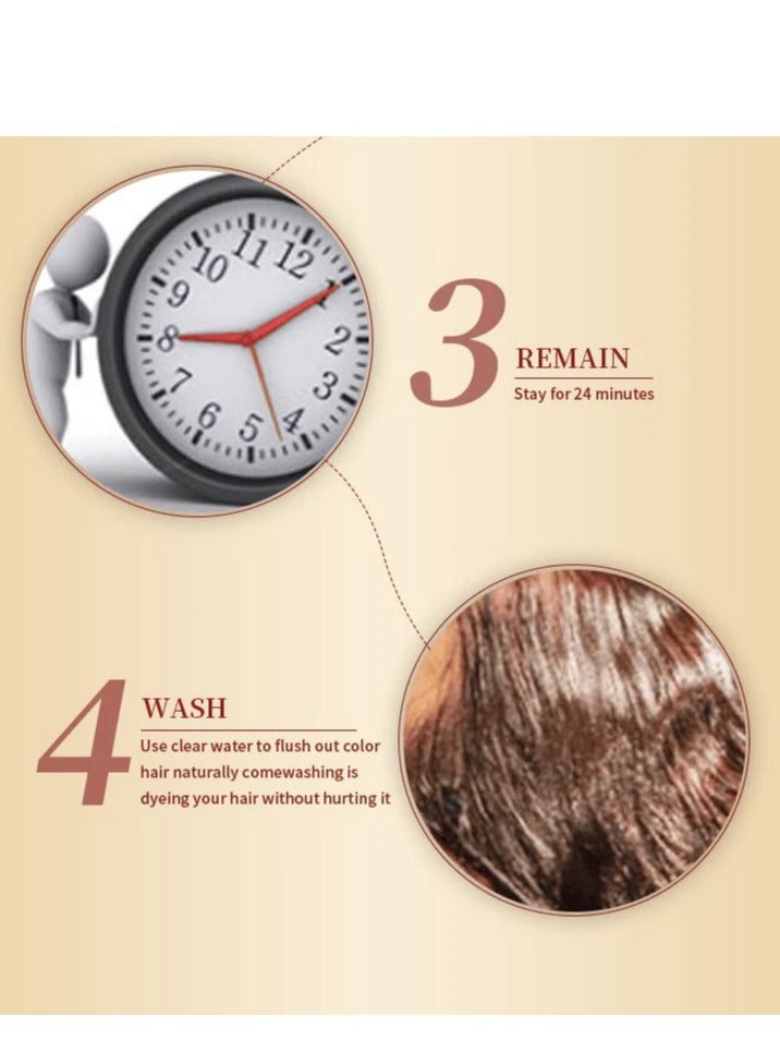 موكيرو شامبو تلوين الشعر بزيت الأرغان (أسود طبيعي 2.0) 500 مل - Image 2