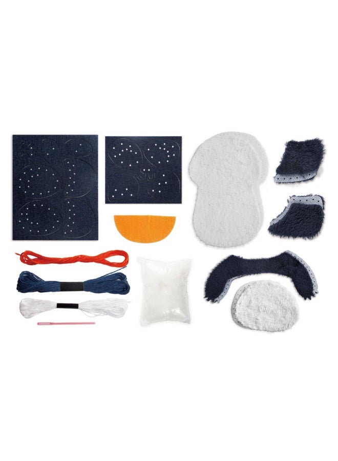 Avenir Sewing My First Doll Mom And Baby Panda Sewing Kit (25 cm) - Image 4